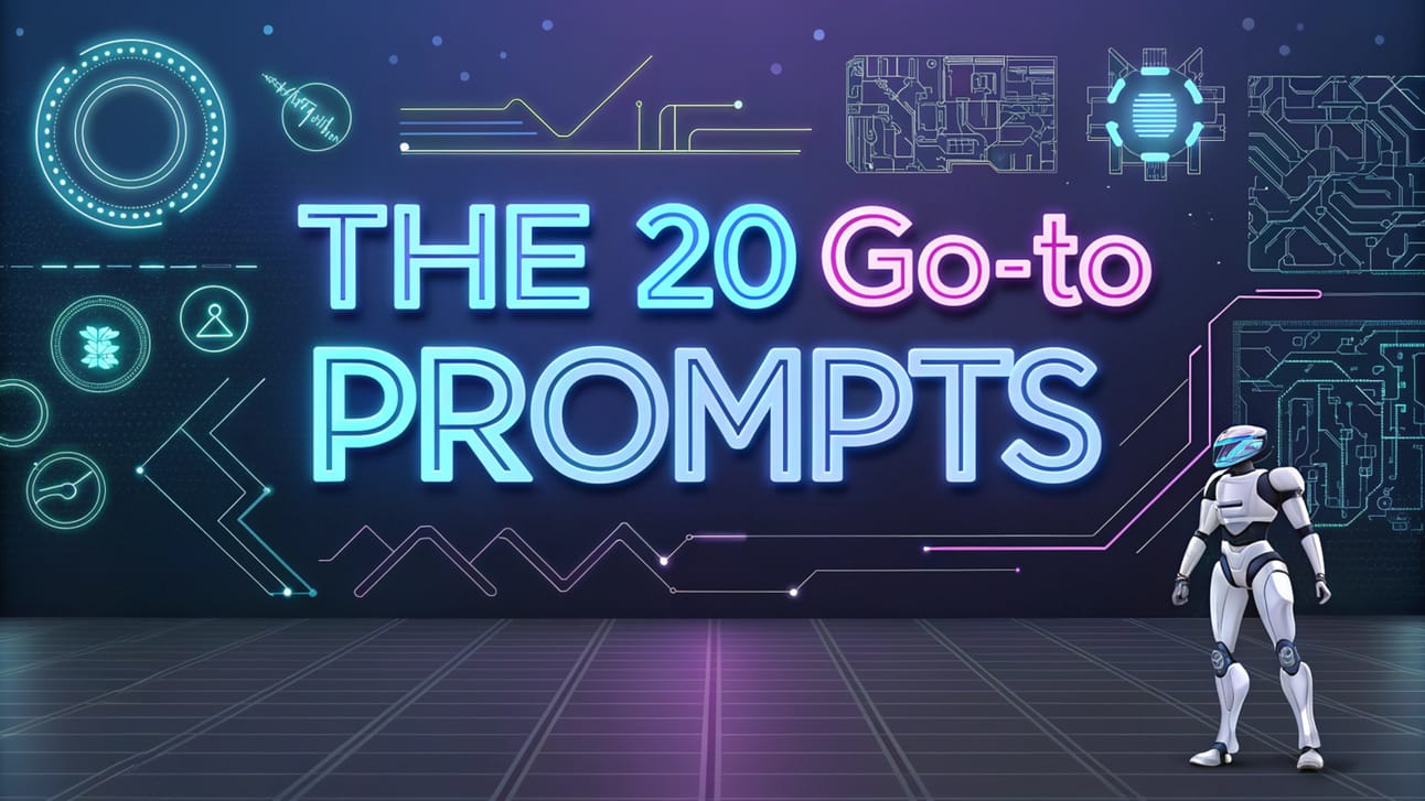 💡 Part 1 | 20 ChatGPT Prompts to Make Your Life Easier – Unlock Smart AI Assistance Now!