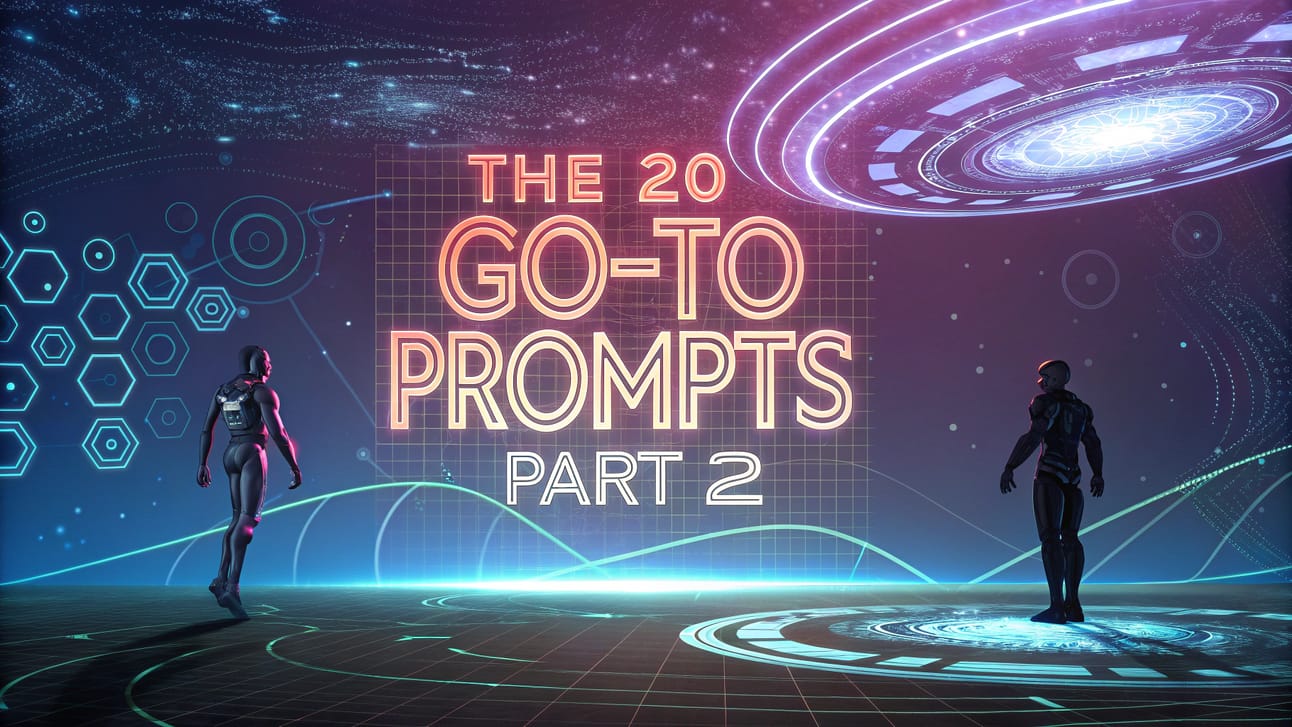 💡 Part 2 | 20 ChatGPT Prompts to Make Your Life Easier – Unlock Smart AI Assistance Now!