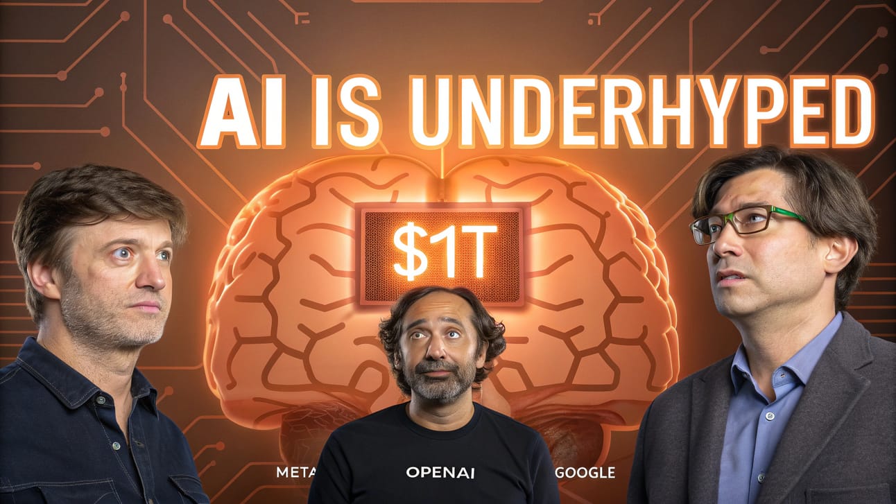 💰 Trillion Dollar AI Reset, Still Underhyped