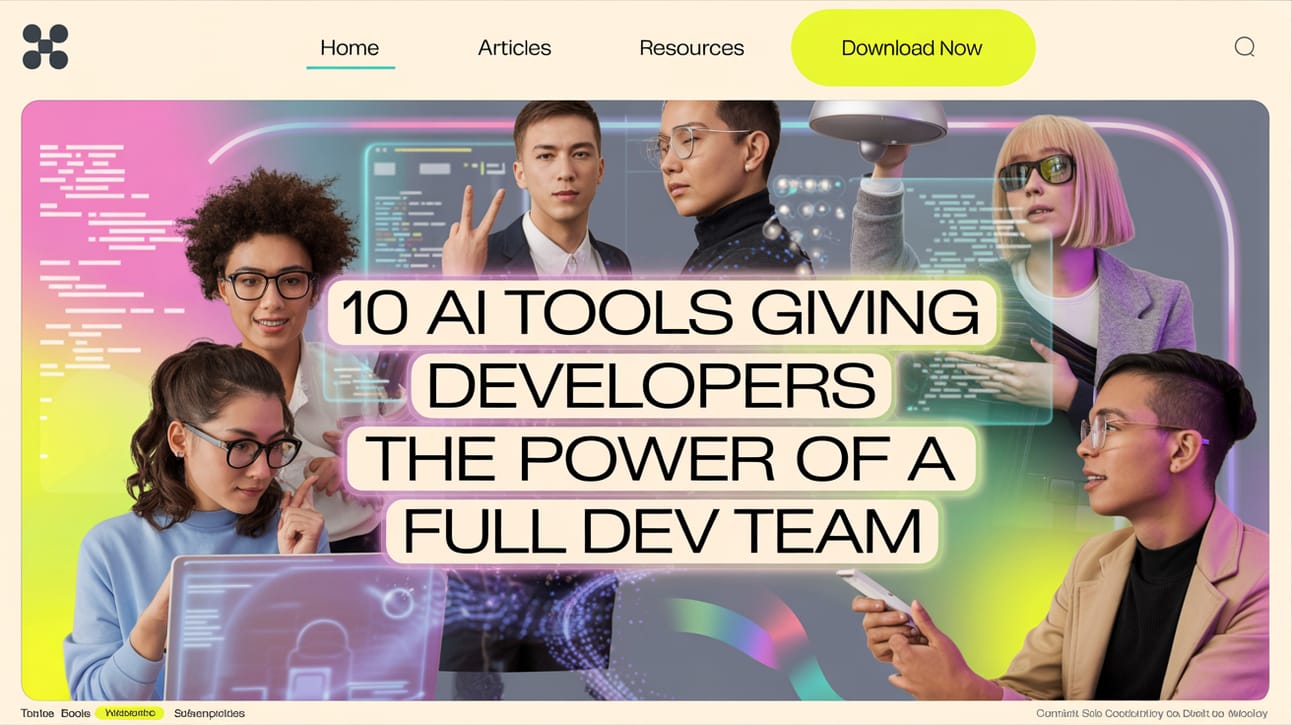 🌟 10 AI Tools Giving Developers The Power Of A Full Dev Team