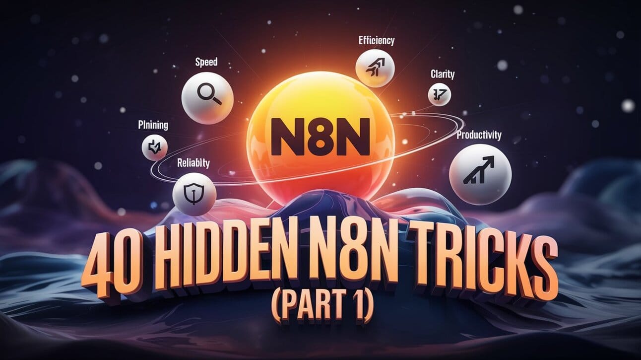 🔮 28 n8n Wizard Tricks For Your Best Automation Workflow! (Pt 1)