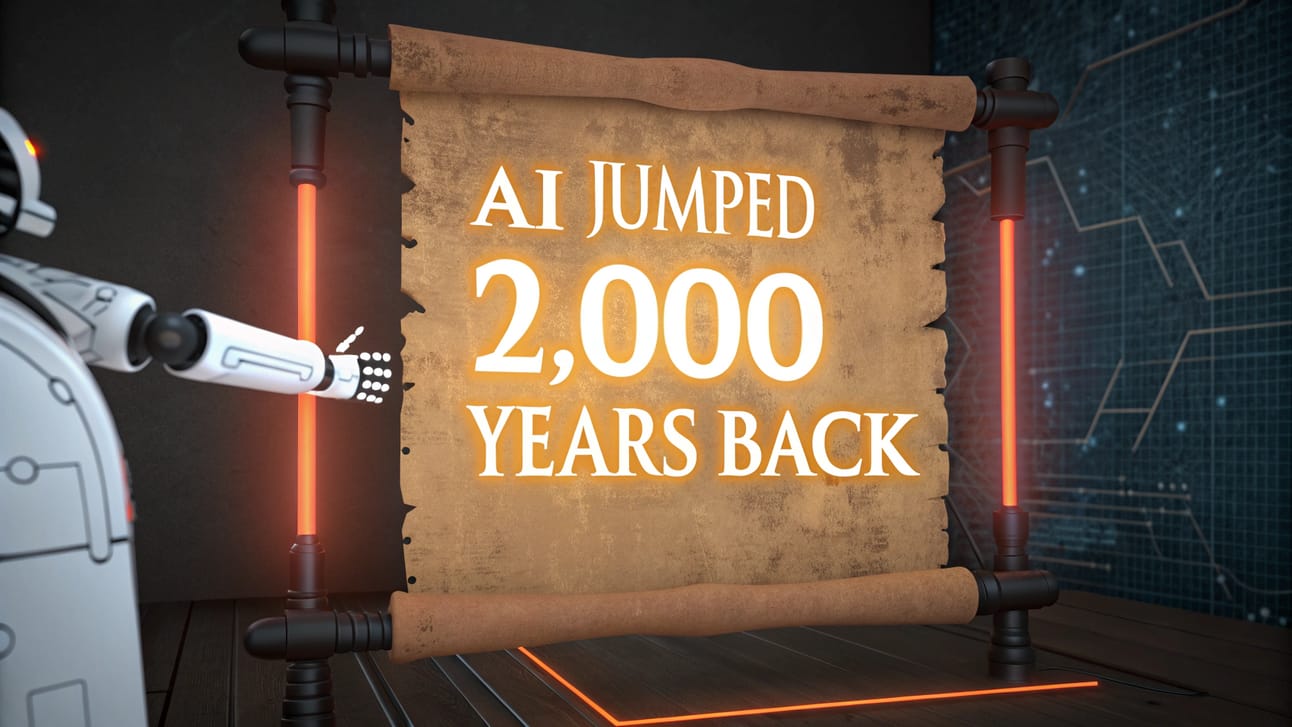 ⏲ AI Time Travelled?
