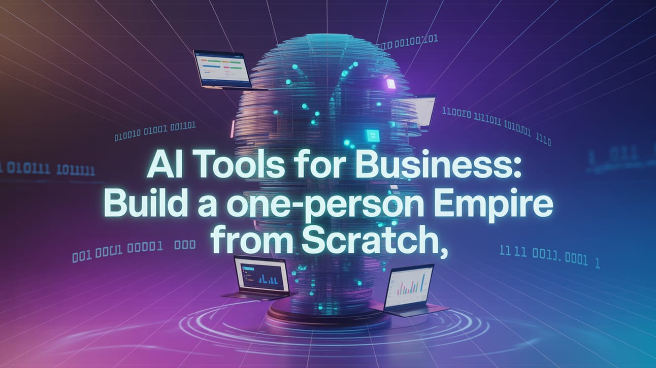🚀 AI Tools For Business: Build A One-Person Empire From Scratch