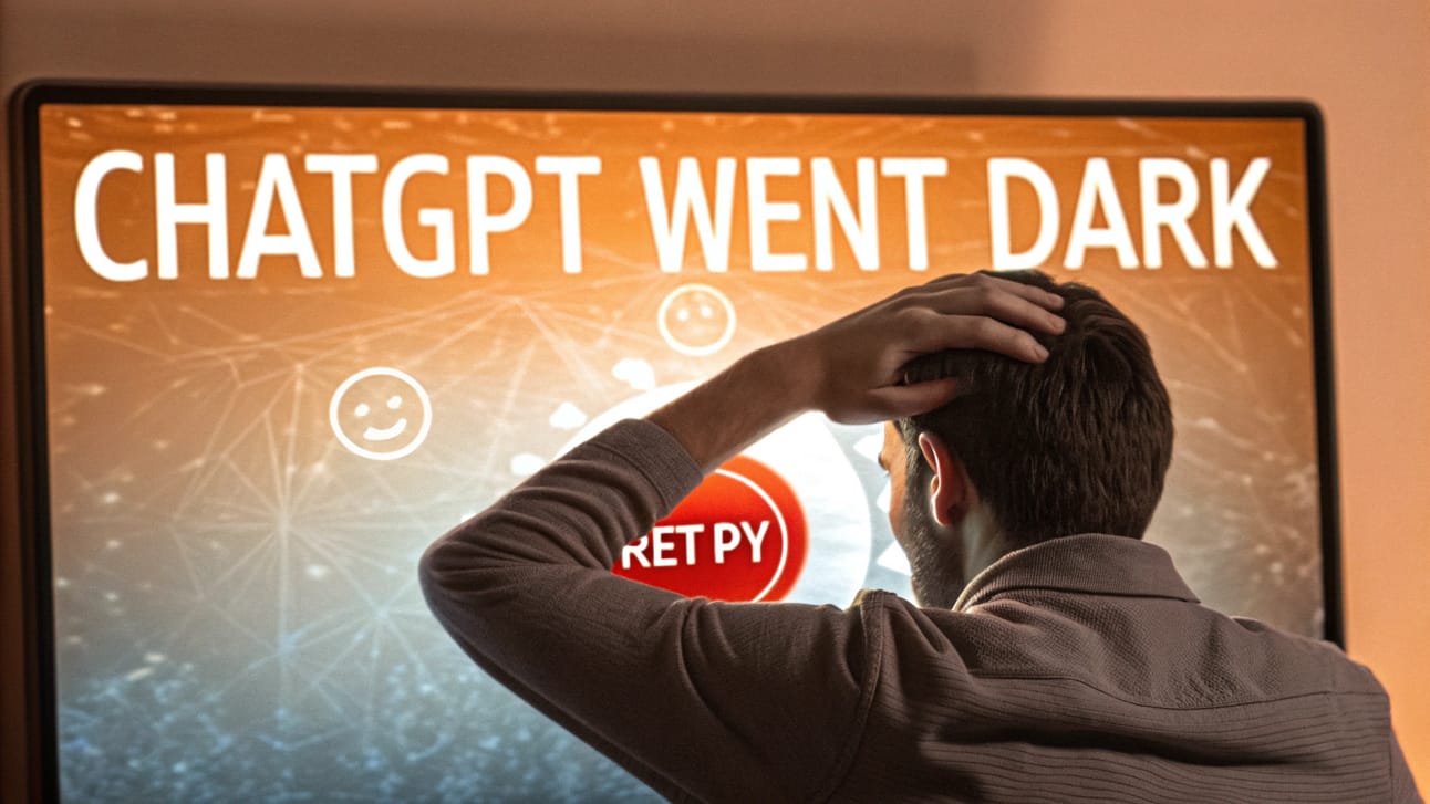 😱 ChatGPT Sleeps = We Panic