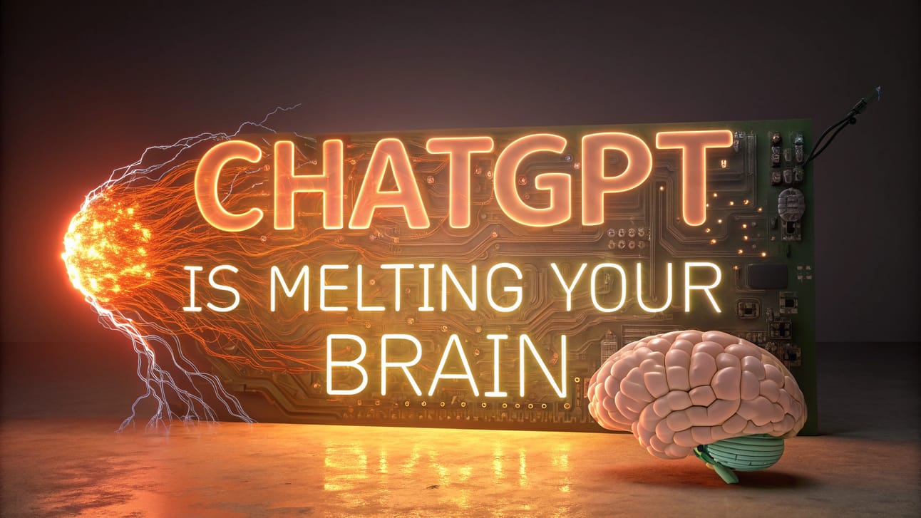 🧠 Your Brain on ChatGPT Looks like…