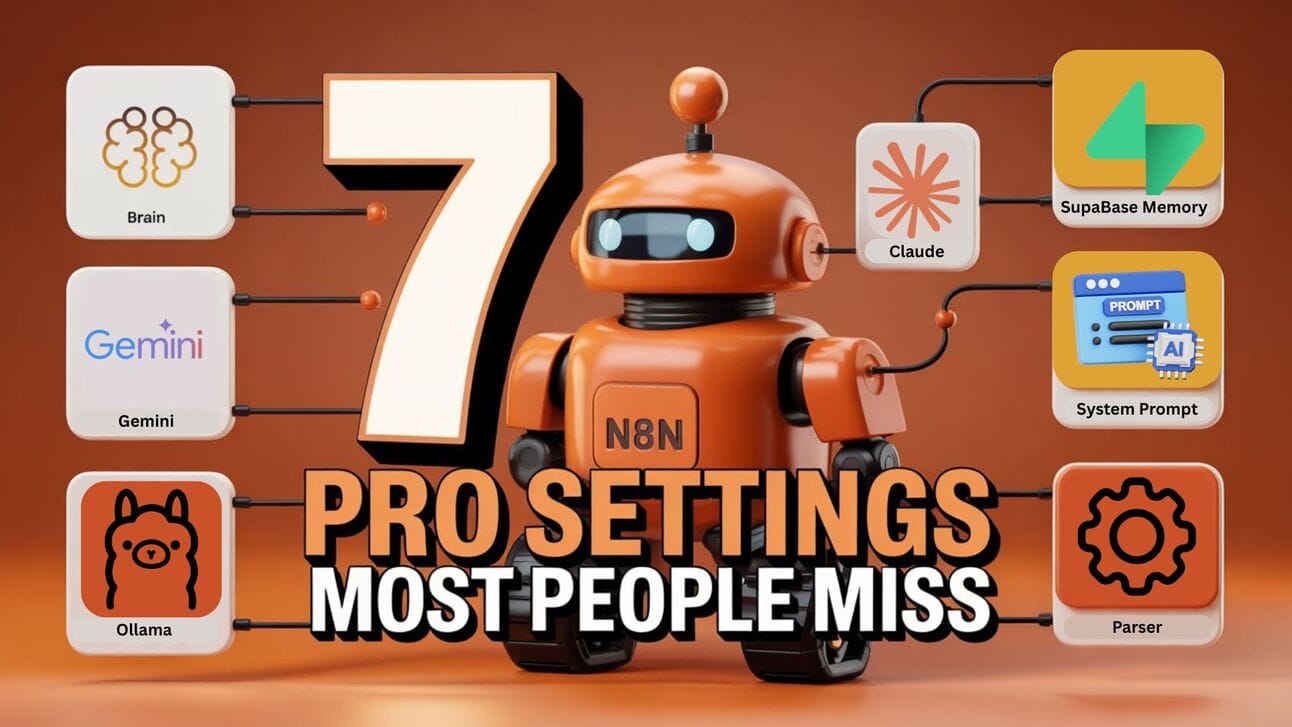 🛡️ Bulletproof Your n8n AI Agents: 7 Pro Settings Most People Miss!