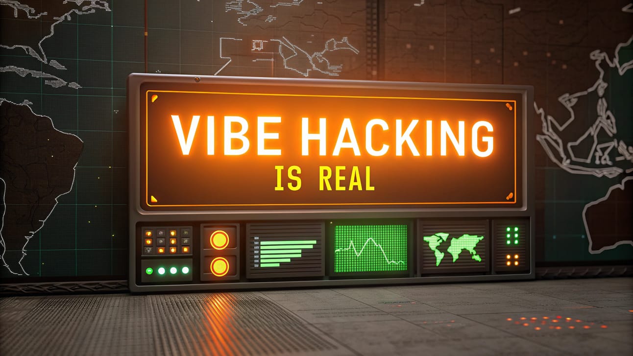 🛡️ Vibe Hacking is Truly Emerging