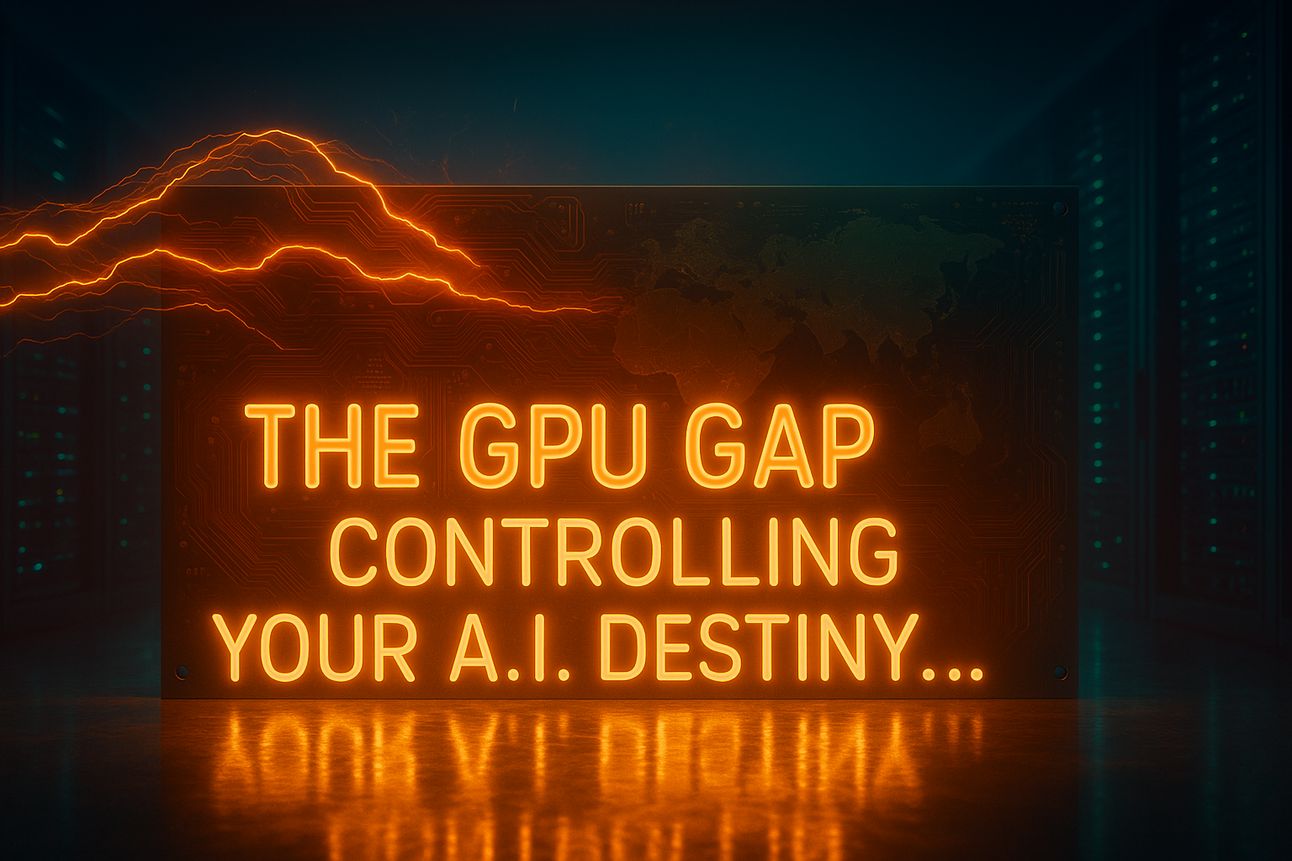 😳 The GPU Gap Controlling Your A.I. Destiny…