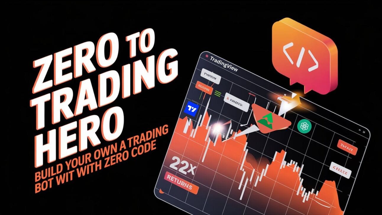 💰 My AI Trading Bot Did 22x… And I Built It With ZERO Code!