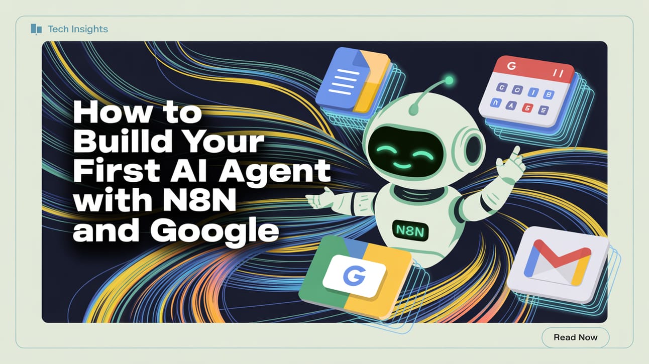 📈 How To Build Your First AI Agent With N8N And Google
