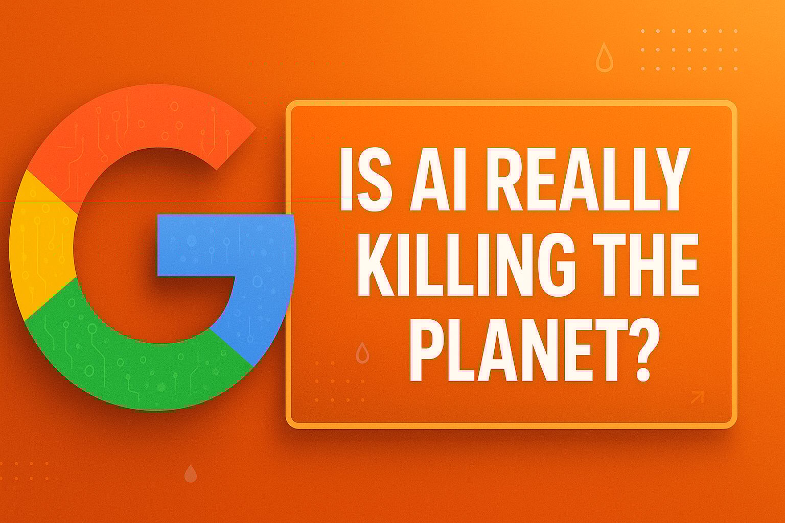 🔥 Is AI Really Killing the Planet?