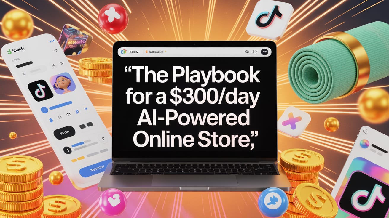 📈 The Playbook For A $300/Day AI-Powered Online Store