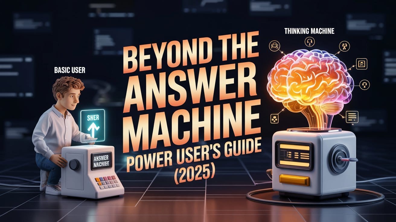 🧠 Stop Using ChatGPT As An “Answer Machine”! Do THIS Instead