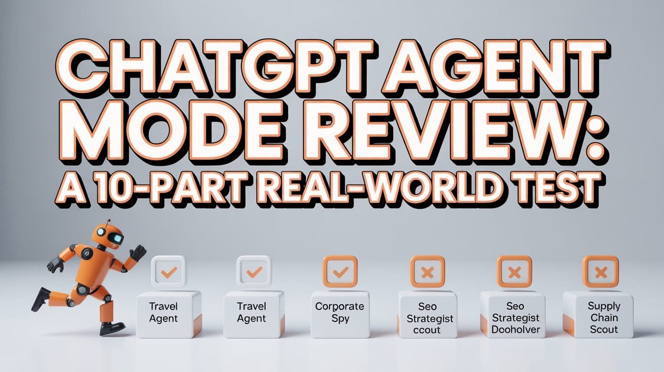 🧪 I Battle-Tested The New ChatGPT Agent. The Results Are… Weird