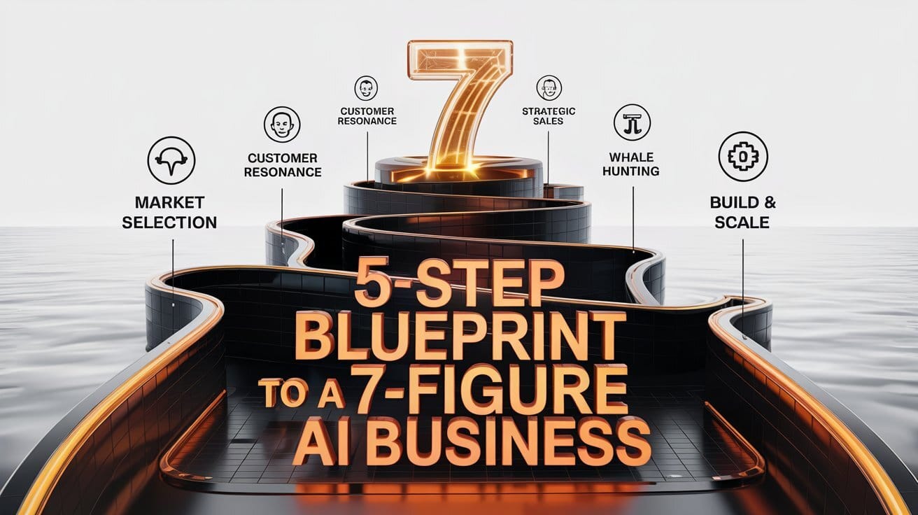 🗺️ The REAL AI Gold Rush: My 5-Step Blueprint To A 7-Figure AI Business
