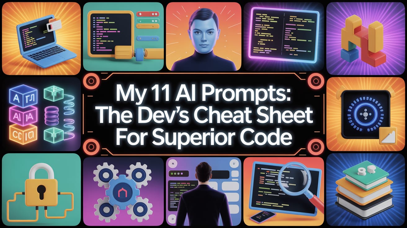 🤫 My 11 AI Prompts: The Dev’s Cheat Sheet For Superior Code