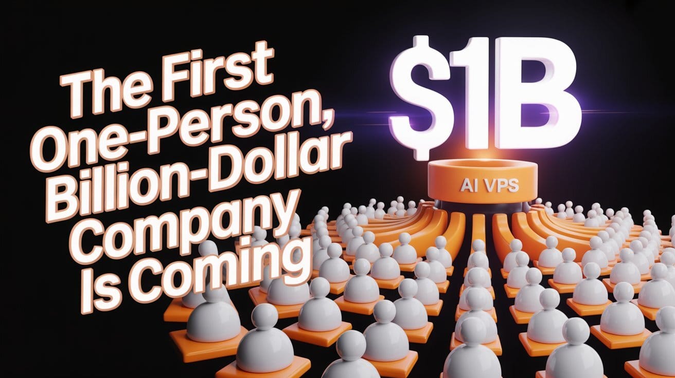 👤 The First One-Person, Billion-Dollar Company Is Coming