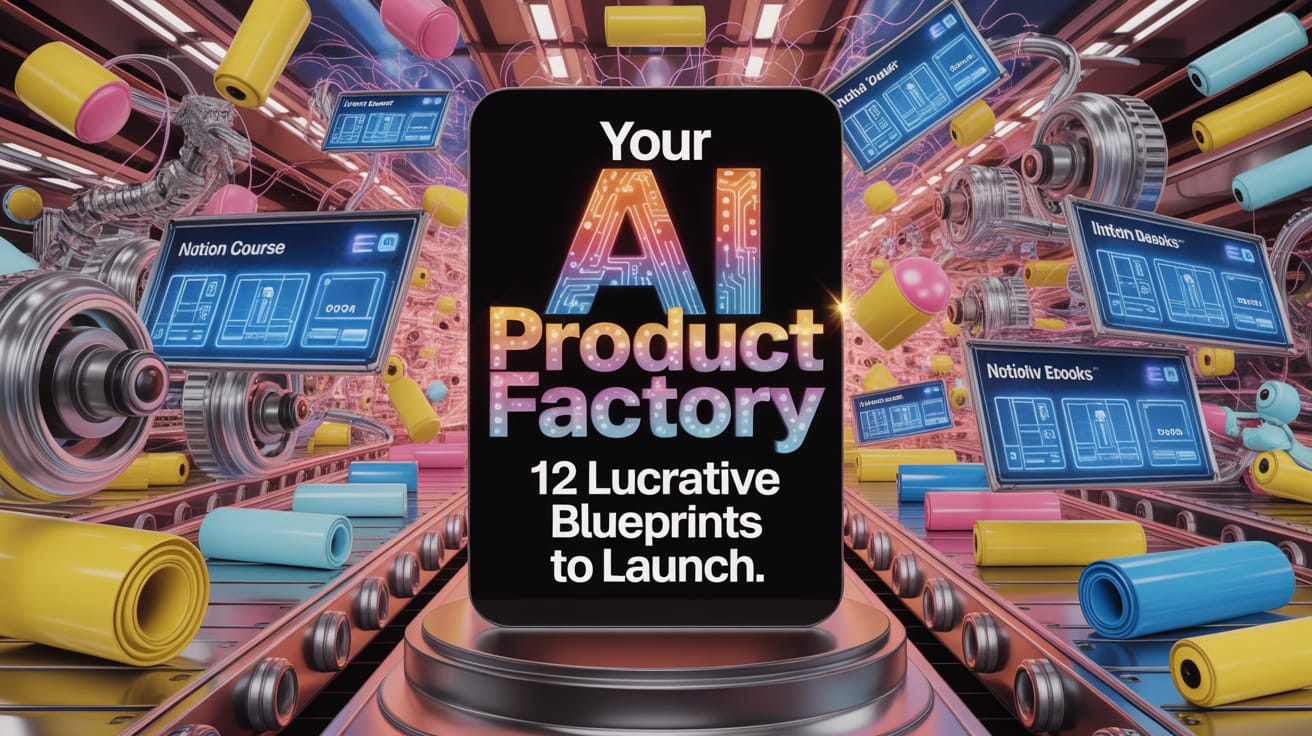 🏭 Your AI Product Factory: 12 Lucrative Blueprints To Launch