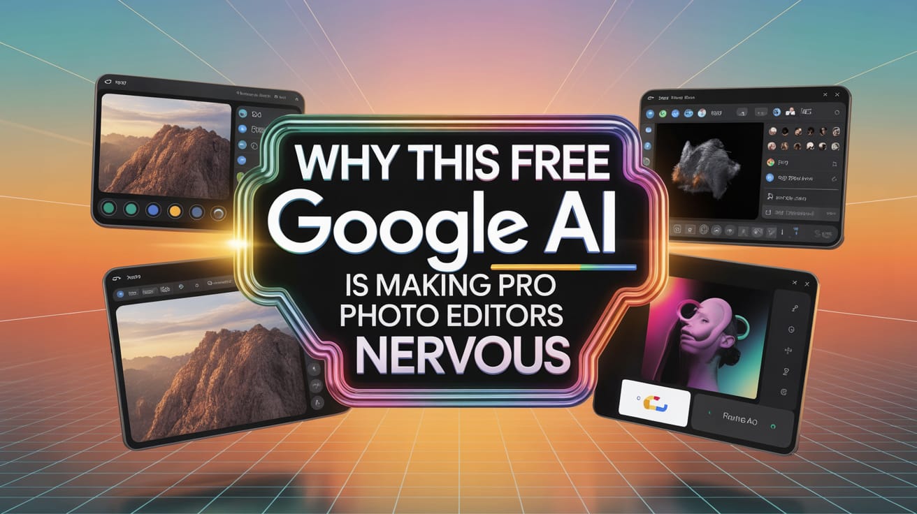 🗿 Why This Free Google AI Is Making Pro Photo Editors Nervous