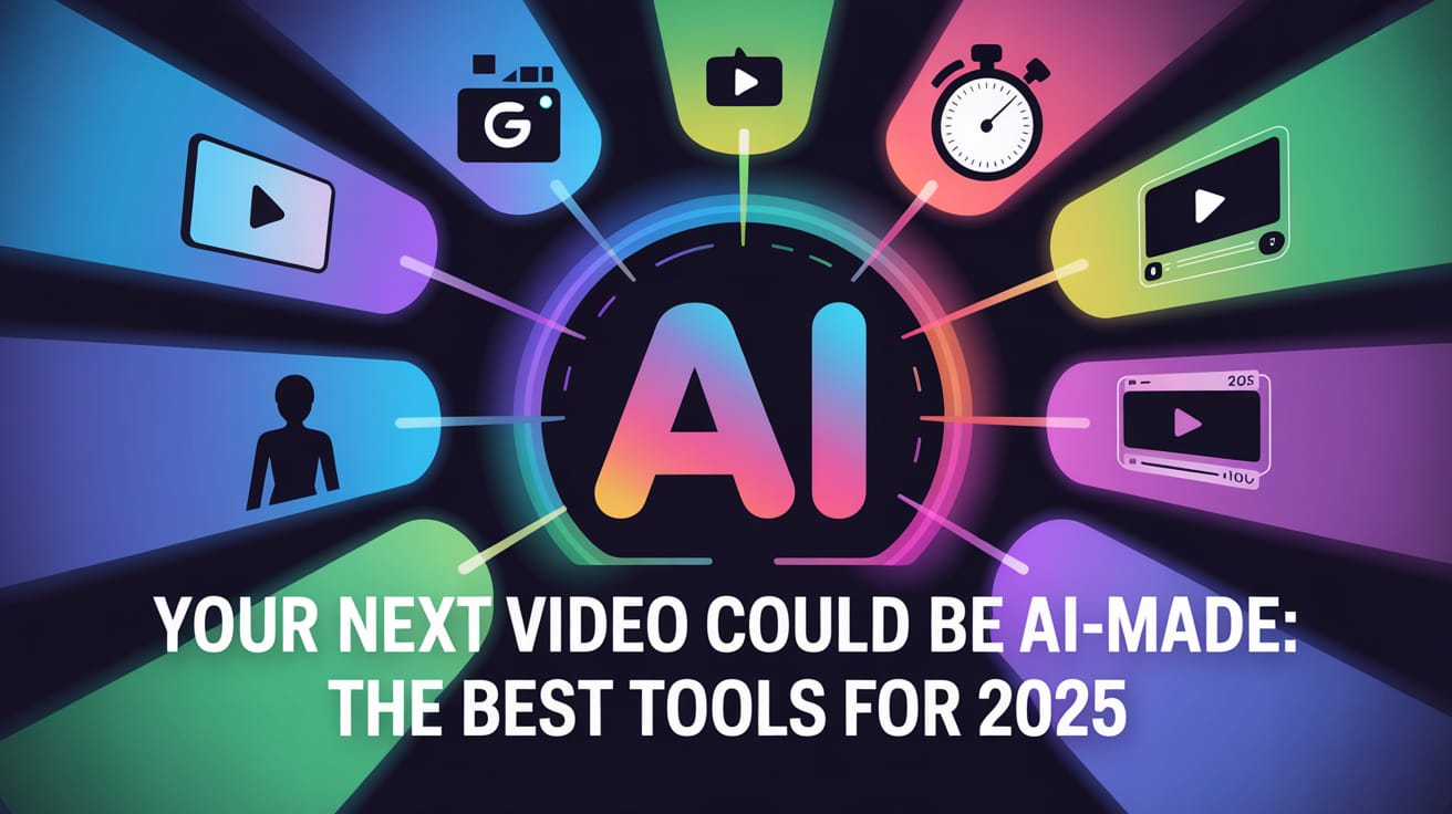 🎬 Your Next Video Could Be AI-Made: The Best Tools For 2025