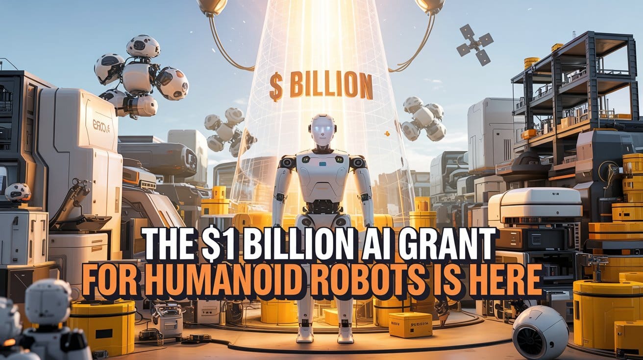 🤖 The $1 BILLION AI Grant For Humanoid Robots Is Here