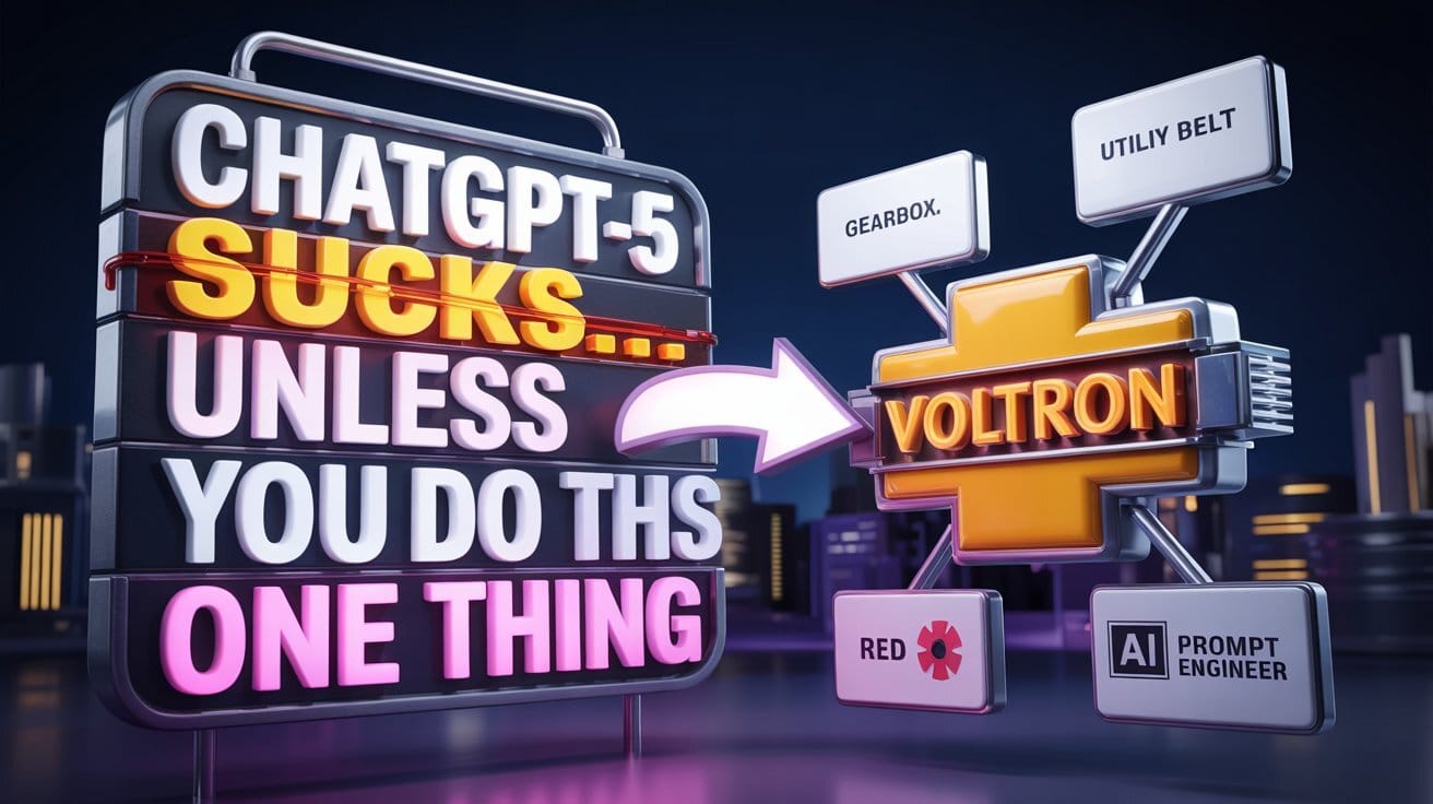 🤫 ChatGPT-5 Sucks… Unless You Do THIS ONE Thing