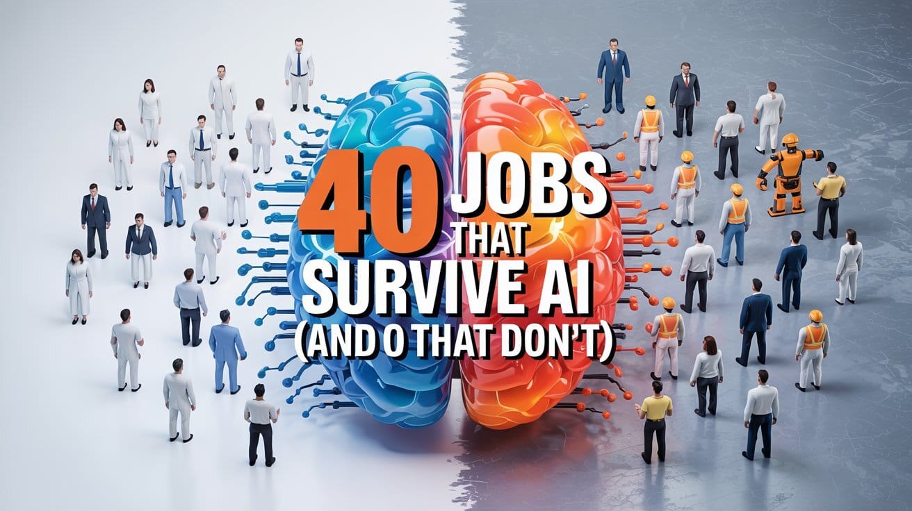 💣 Is The “Knowledge Work” Era Over? (40 Jobs AI Will & Won’t Kill)