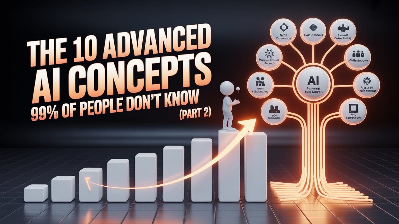 🧠 The 20 Advanced AI Concepts 99% Of People Don’t Know (Part 2)