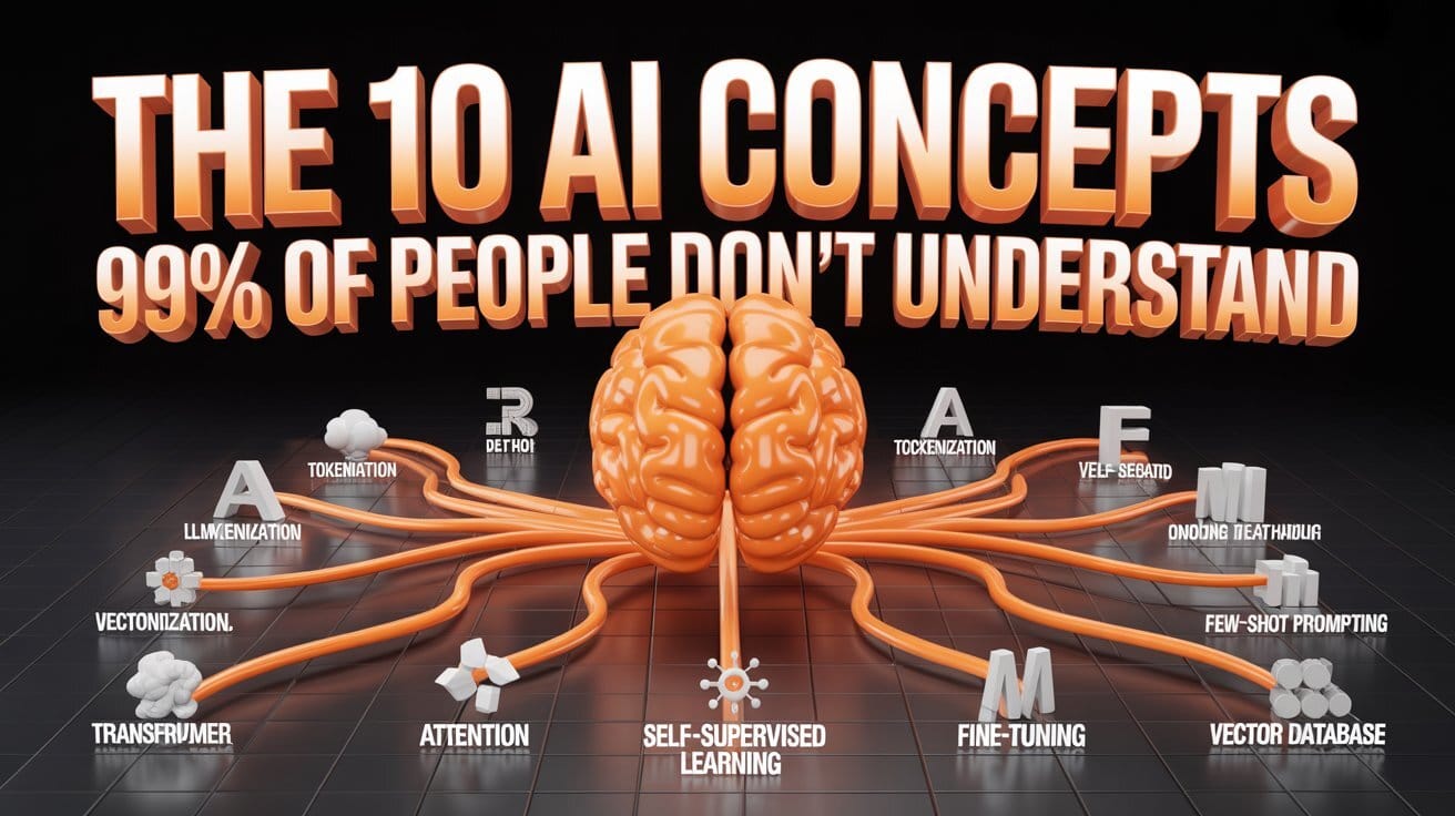 🧠 The 20 AI Concepts 99% Of People Don’t Understand (Part 1)