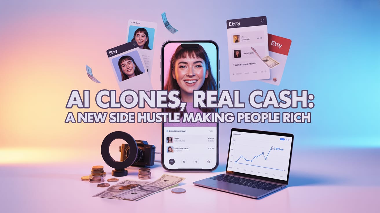 💸 AI Clones, Real Cash: A New Side Hustle Making People Rich