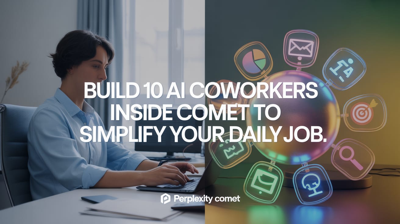 🧑💻 Build 10 AI Coworkers Inside Comet To Simplify Your Daily Job