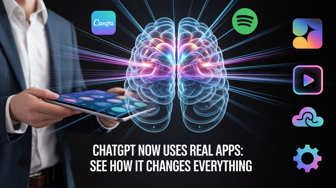 🤯 ChatGPT Now Uses Real Apps: See How It Changes Everything