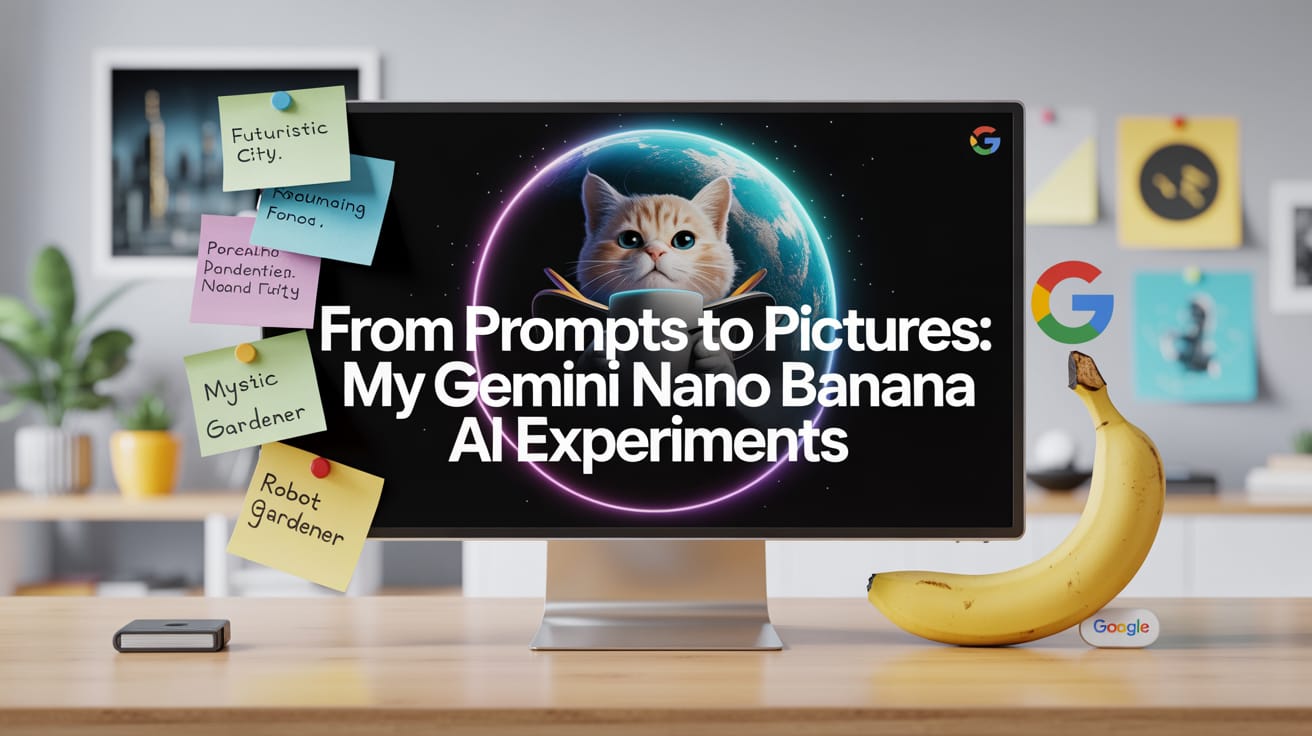 ✨ From Prompts To Pictures: My Gemini Nano Banana AI Experiments