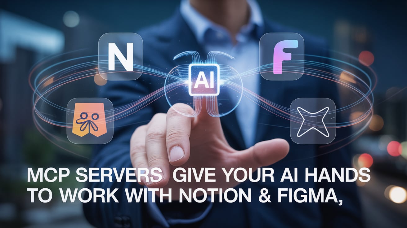 🙌 MCP Servers: Give Your AI Hands To Work With Notion & Figma
