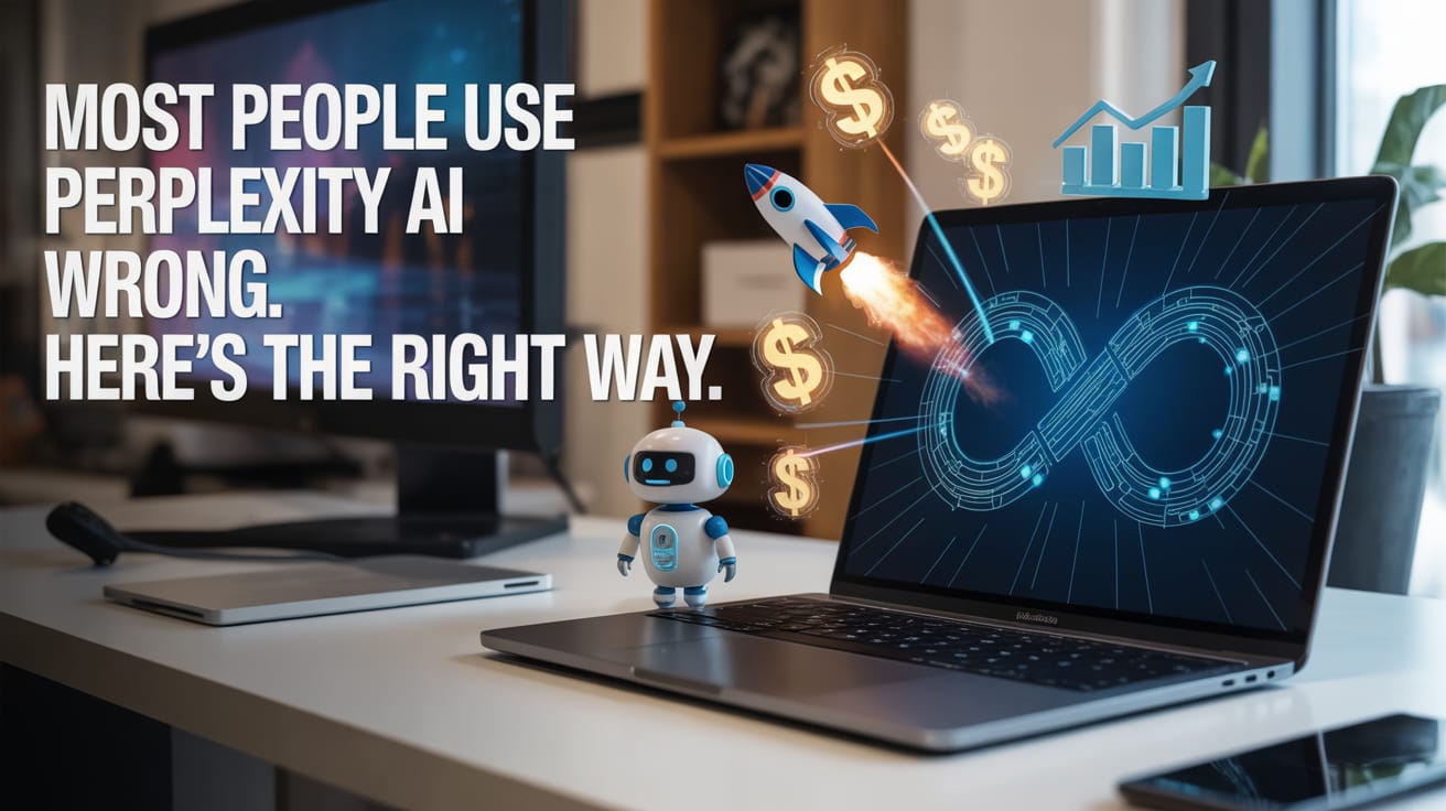 💸 Most People Use Perplexity AI Wrong. Here’s the Right Way