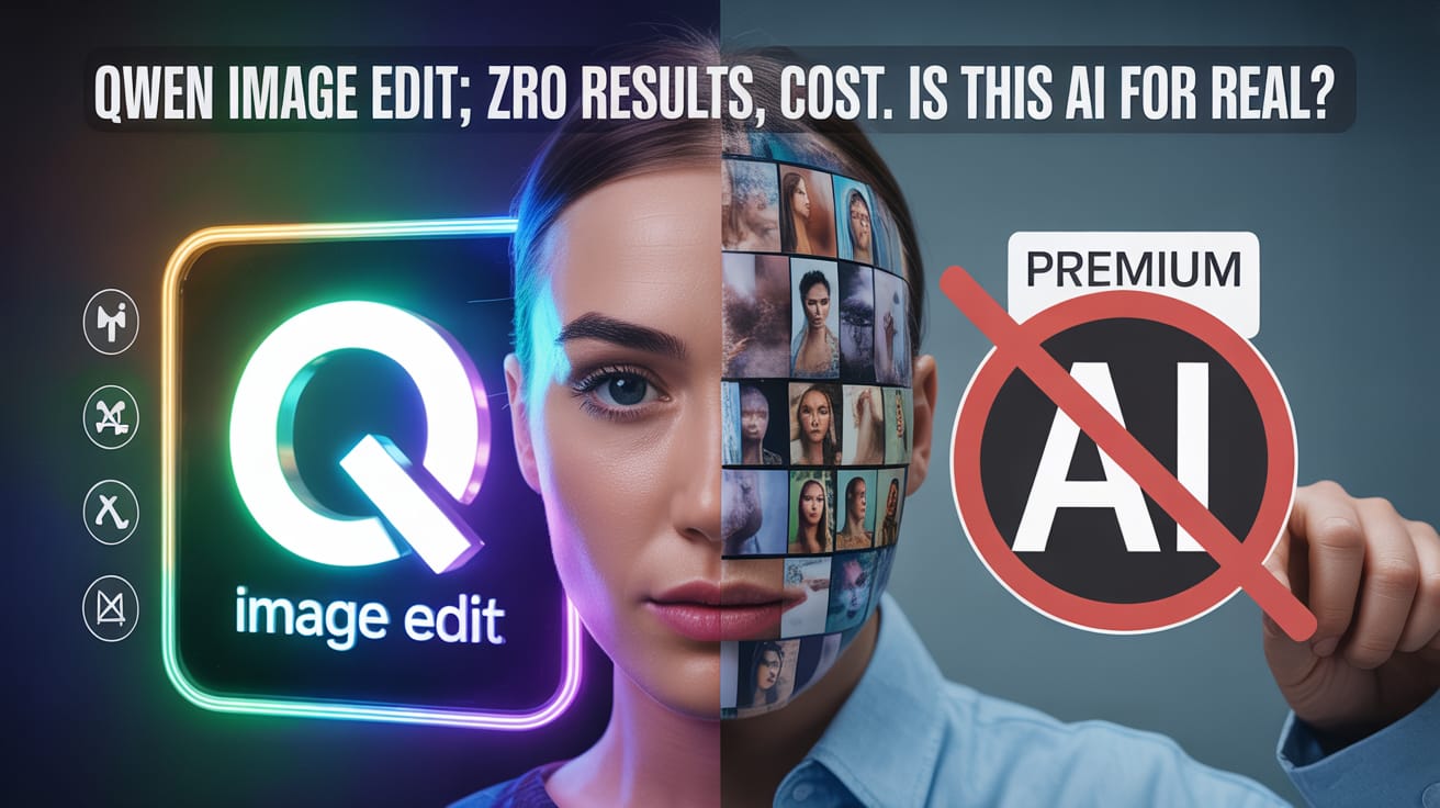 🖼️ Qwen Image Edit: Pro Results, Zero Cost. Is This AI For Real?