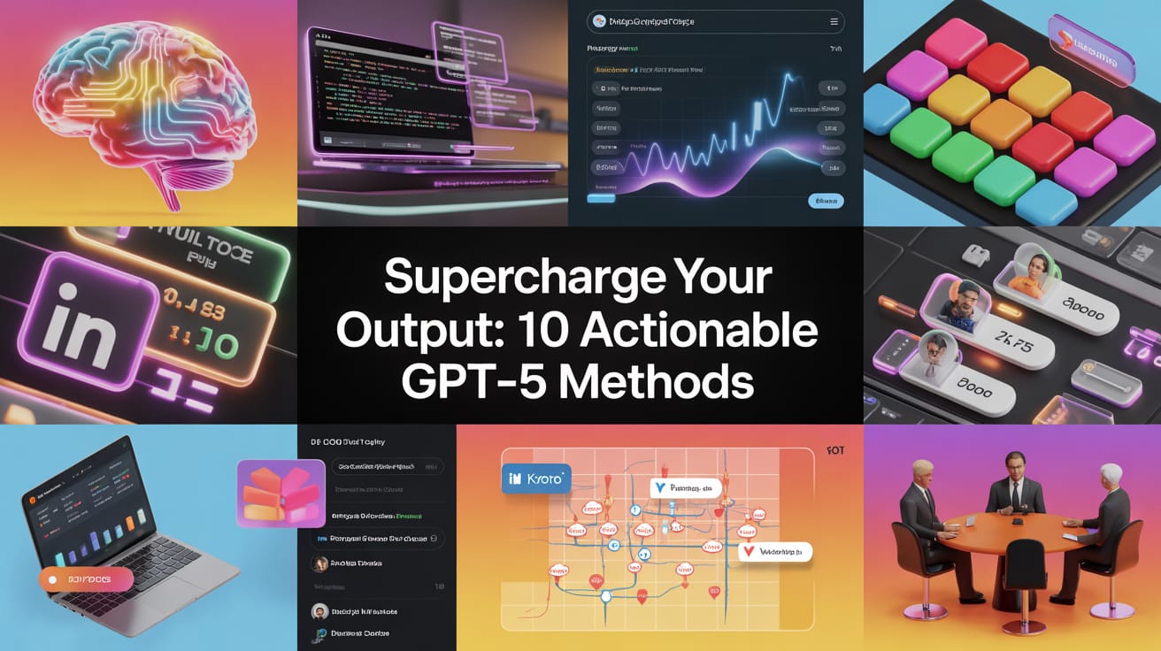 📈 Supercharge Your Output: 10 Actionable GPT-5 Methods