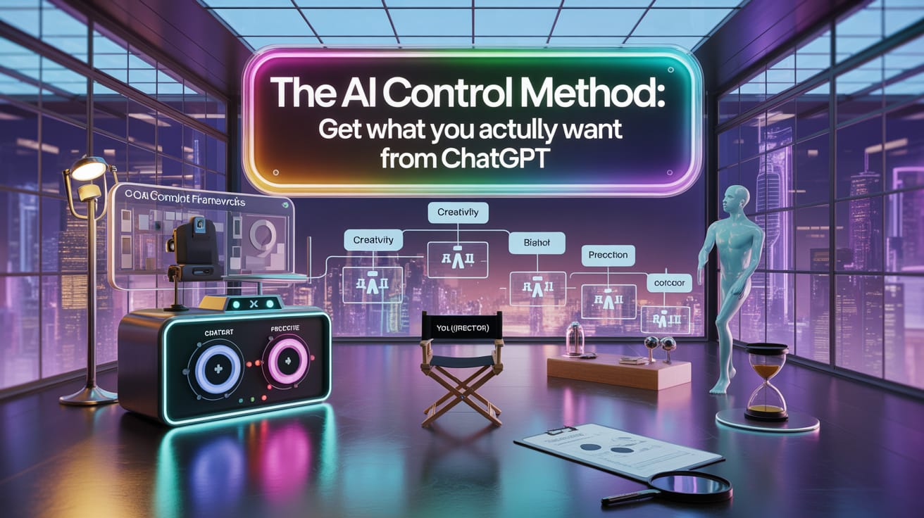 🎮 The AI Control Method: Get What You Actually Want From ChatGPT