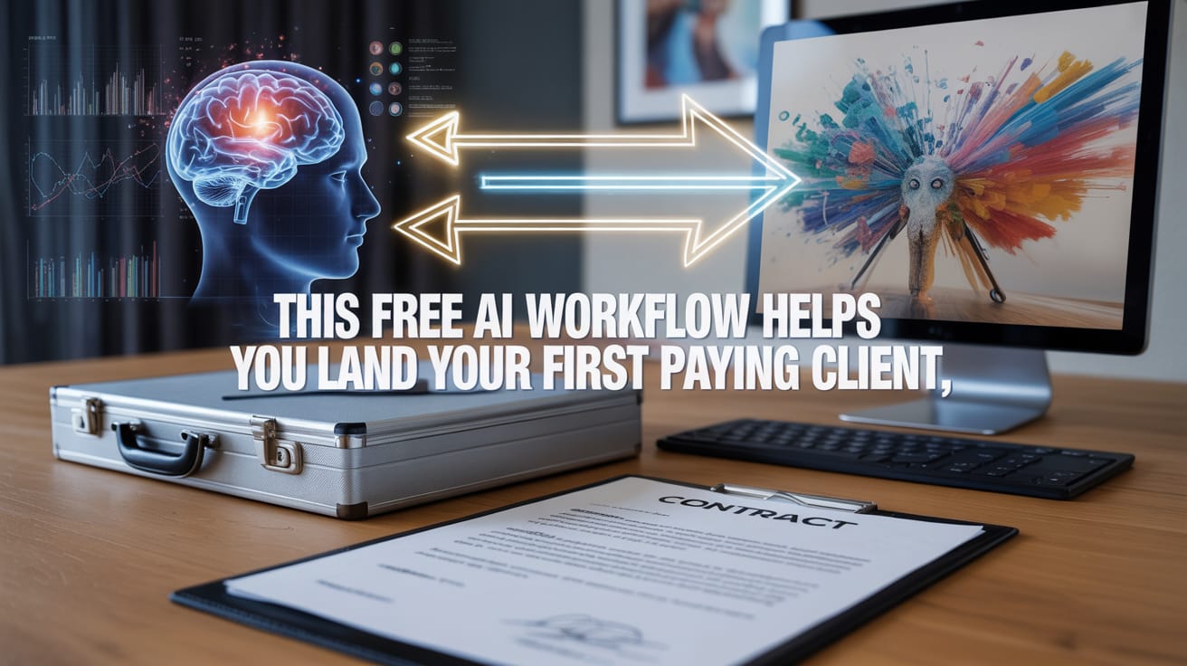 💼 This Free AI Workflow Helps You Land Your First Paying Client