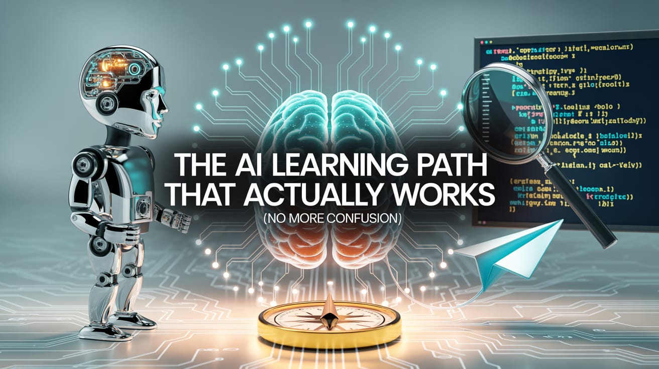 🎯 The AI Learning Path That Actually Works (No More Confusion)