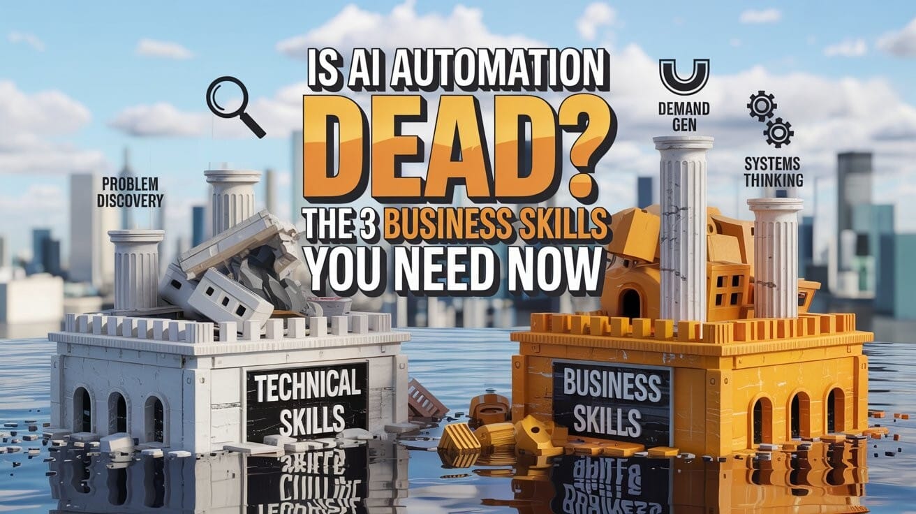 💀 Your “AI Automation” Agency Is About To Die (Unless You Pivot)