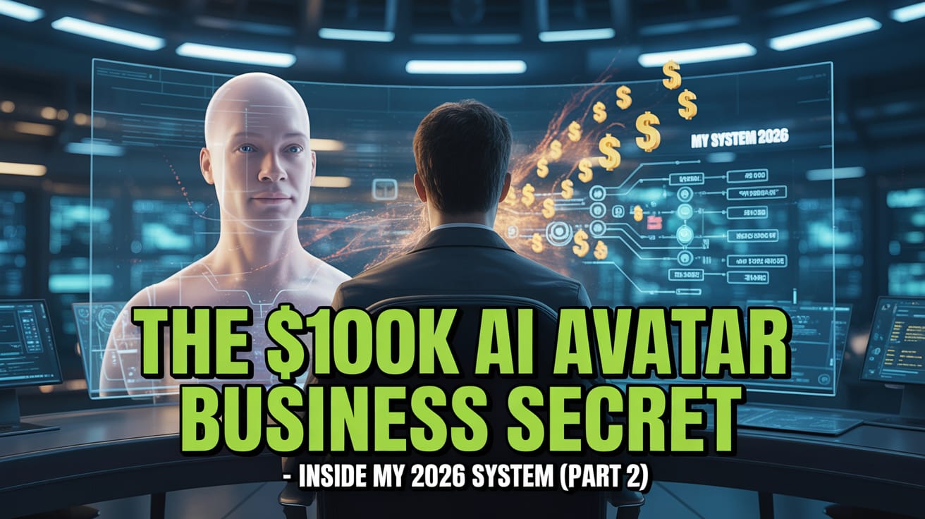 🤫 The $100k AI Avatar Business Secret – Inside My 2026 System (Part 2)