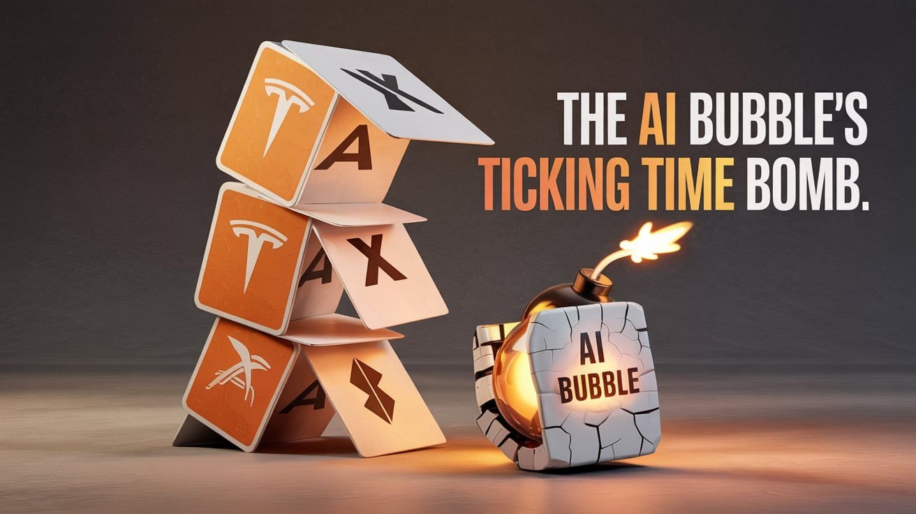 💥 Warning: The AI Bubble Burst Could Bankrupt Elon Musk