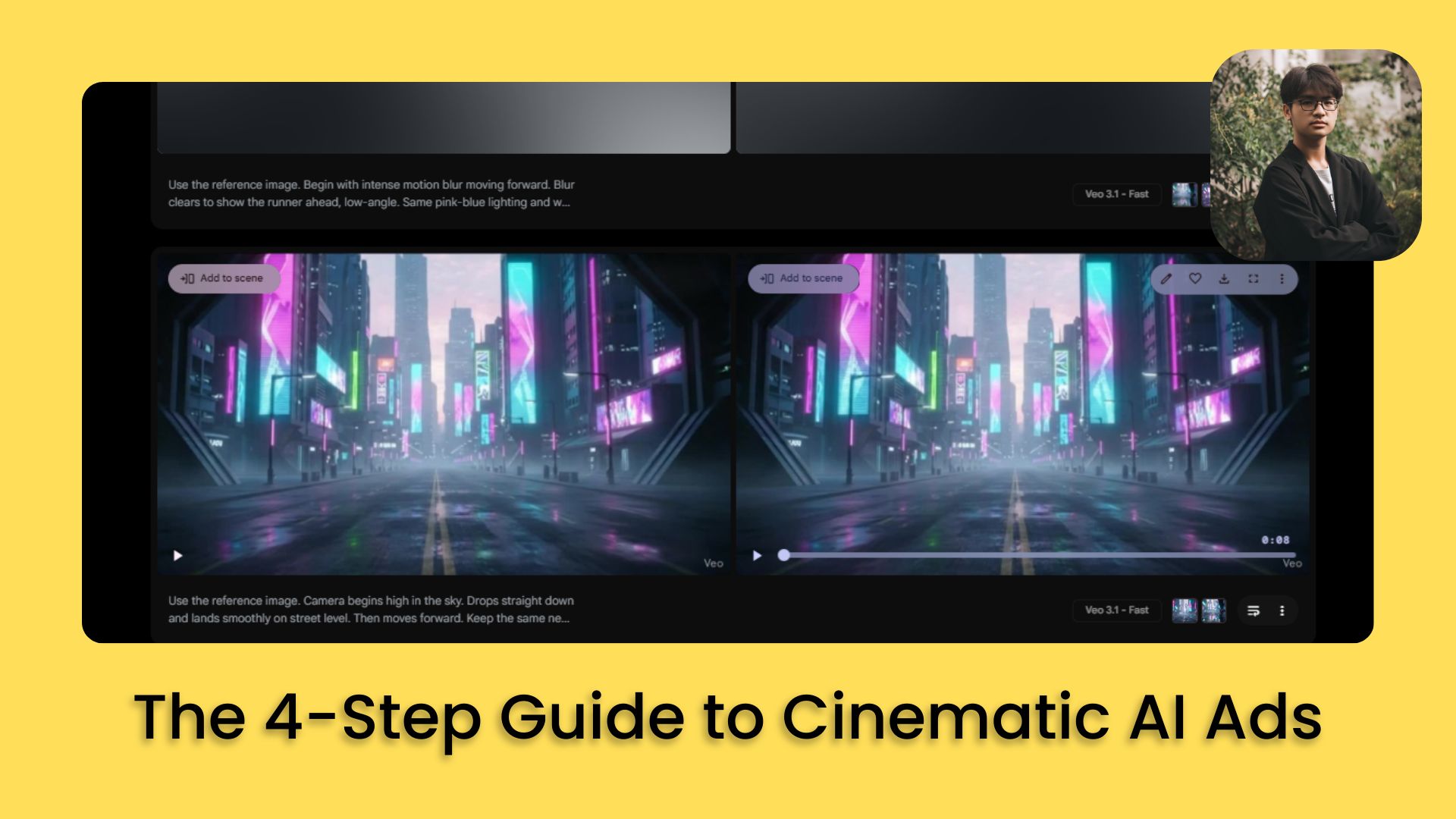🎬 How To Create A Cinematic AI Video Ad That Looks Shockingly Real In Just 4 Steps