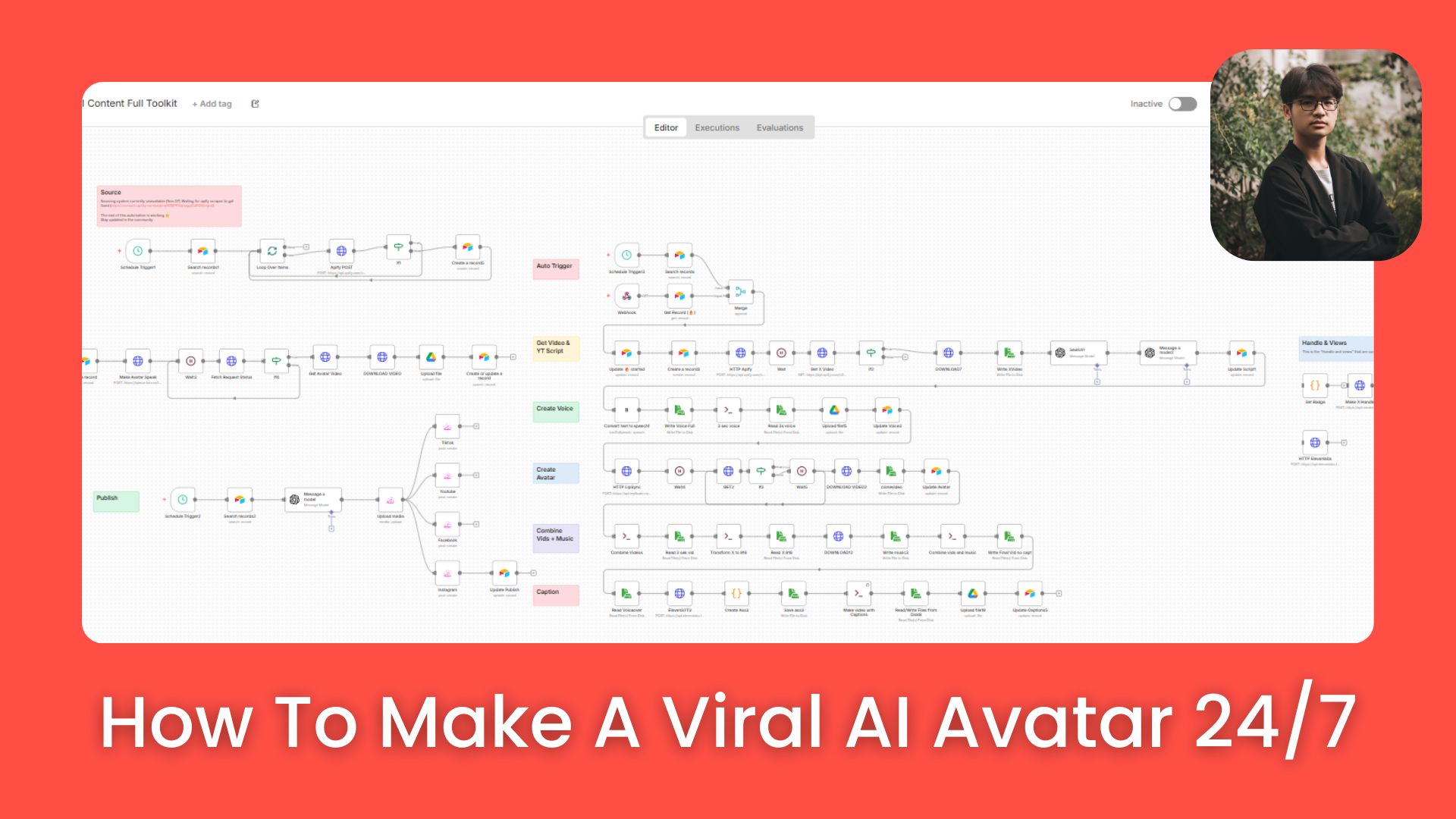 🤯 How To Make A Viral AI Avatar (That Works While You Sleep)