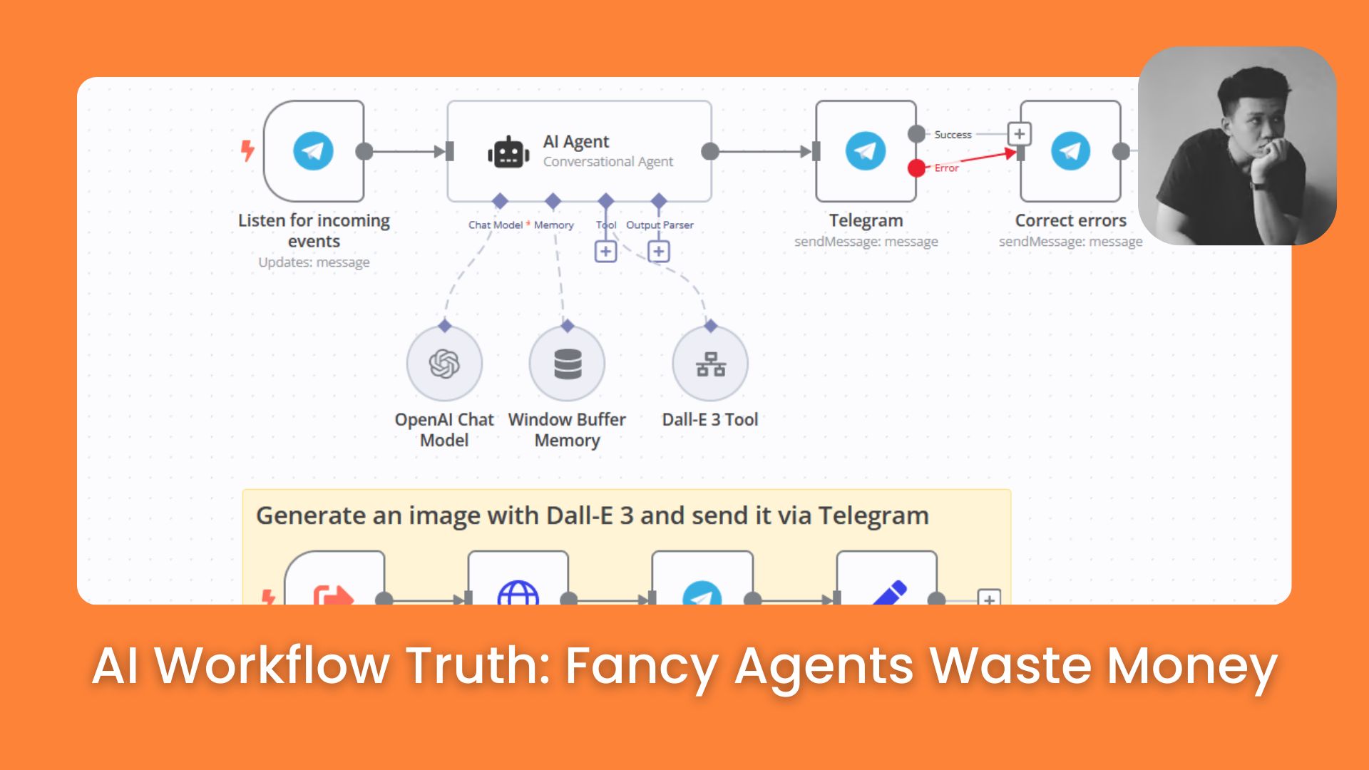 🤖 AI Agents Are Overused. Here’s the AI Workflow That Actually Saves You Real Money