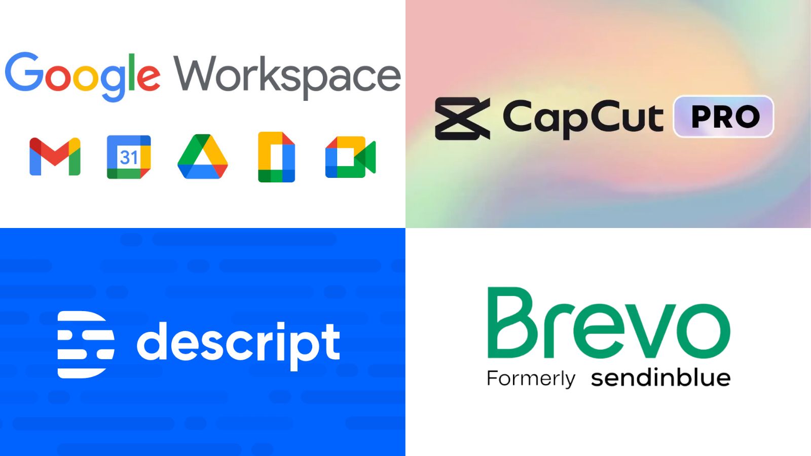 🛒 PREMIUM DEALS #2: Google Workspace, CapCut Pro, Descript, Brevo