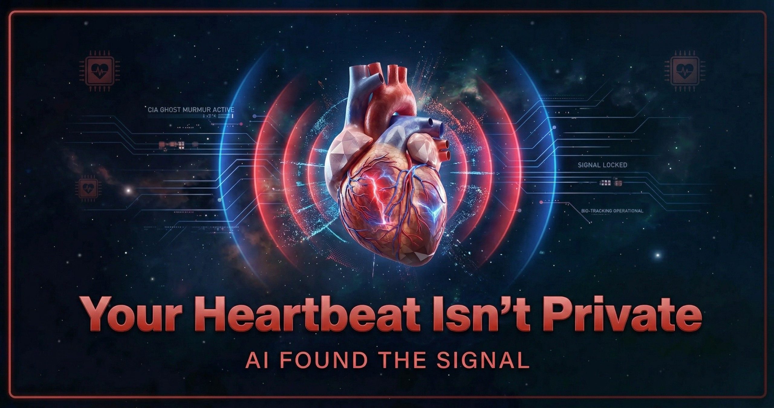 ❤️ Your Heartbeat Isn’t Private