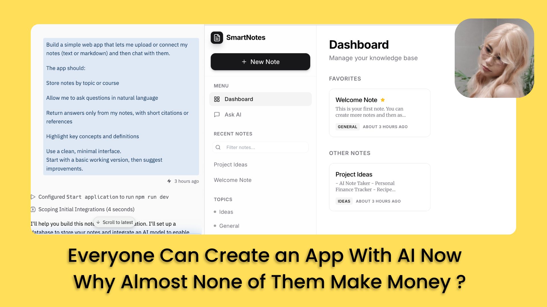 💸 Everyone Can Create an App With AI Now – Why Almost None of Them Make Money