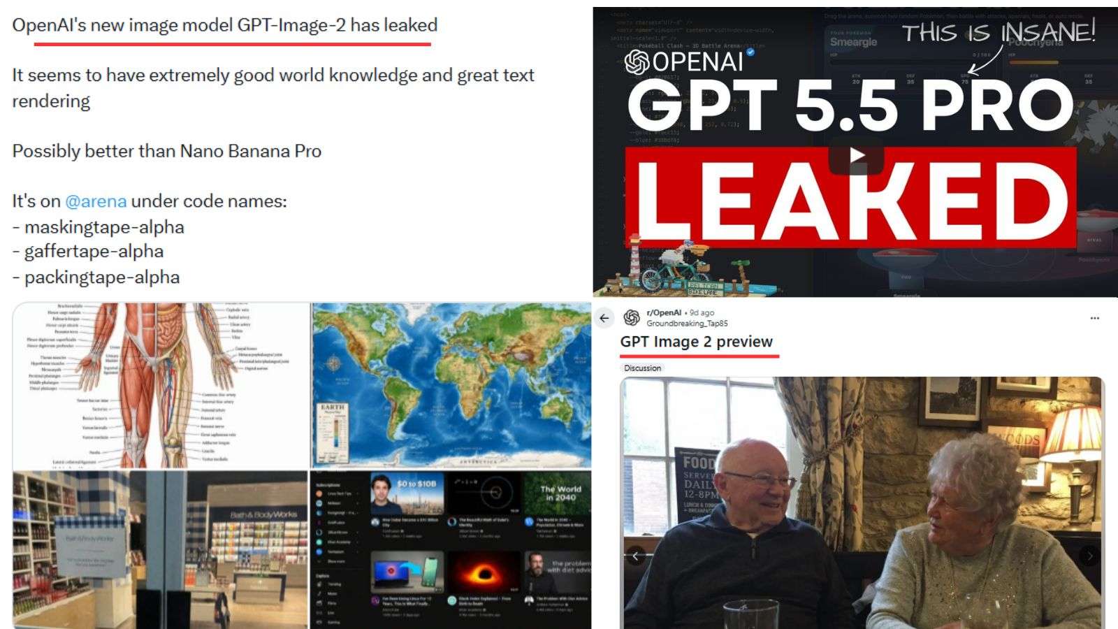 🔥 OpenAI Unleashes Models: GPT 5.5 Pro and GPT-Image-2 Leaks Shock the AI Arena